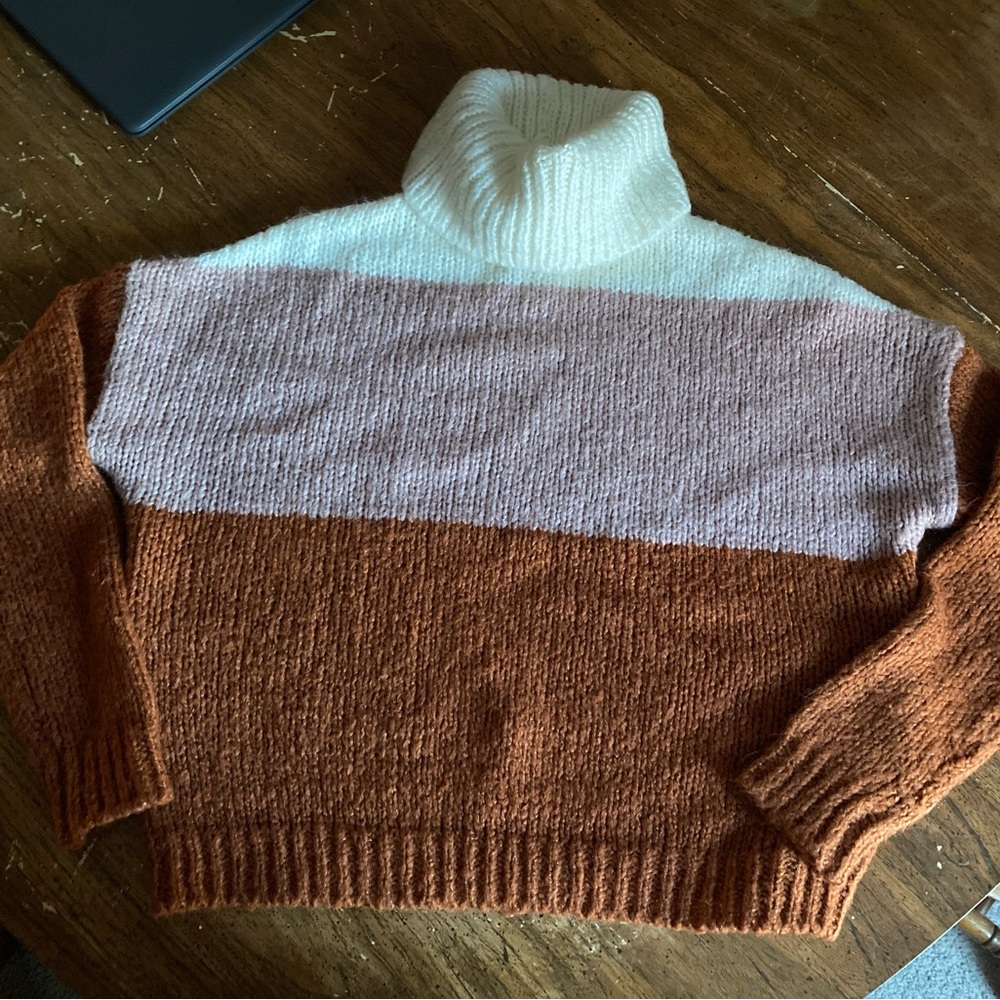 neutral toned turtleneck sweater - autumn / fall - rue21